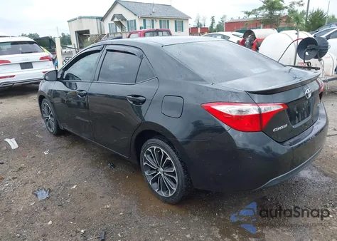2014 Toyota Corolla S Plus from USA, damaged, VIN 2T1BURHE3EC101189